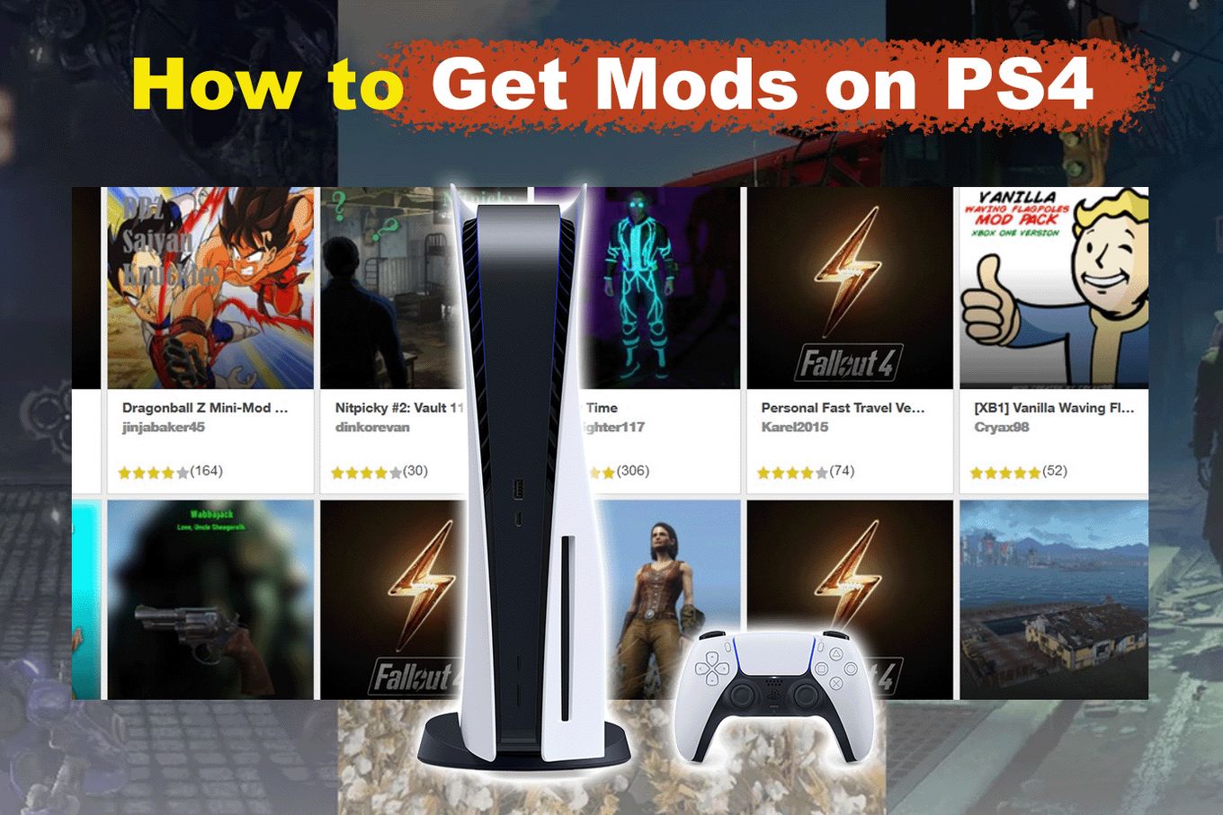 How to Get Mods on PS4 [ ✓ The Easiest Way!] - Alvaro Trigo's Blog