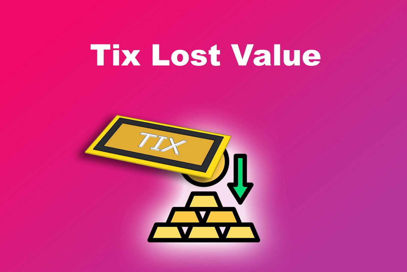 Why Did Roblox Remove Tix - Lost Value