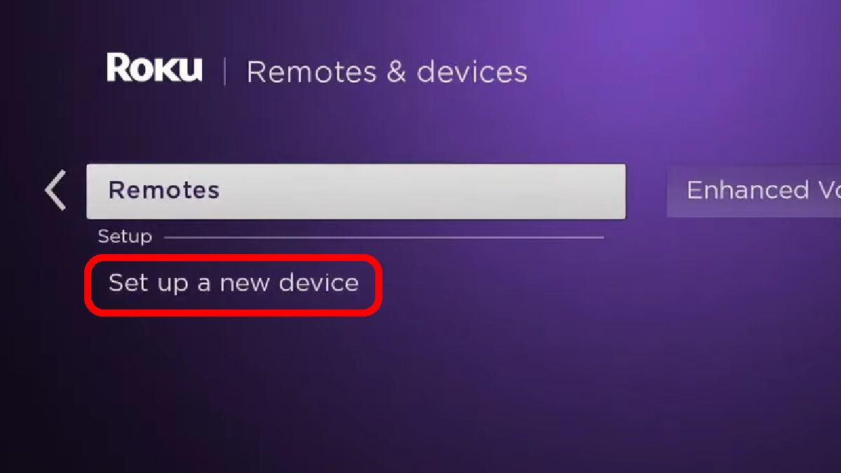 New Device – Sync Roku Remote With TV Buttons