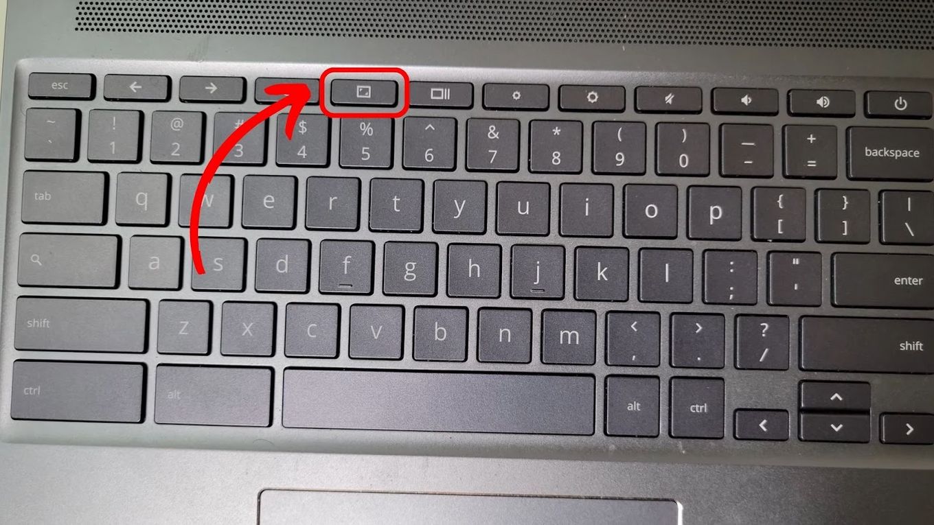 Press the F4 key to Get Out of Fullscreen – Chromebook