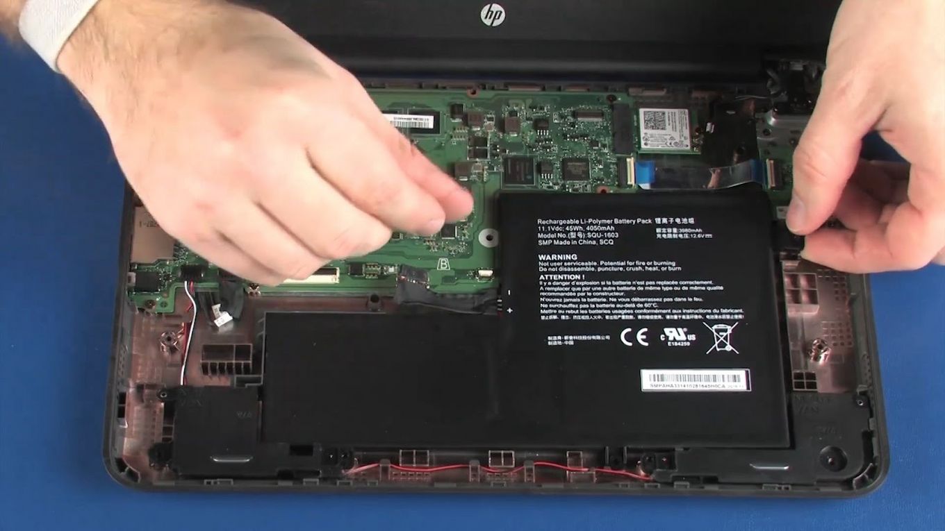 Remove Battery Chromebook Stuck in Fullscreen