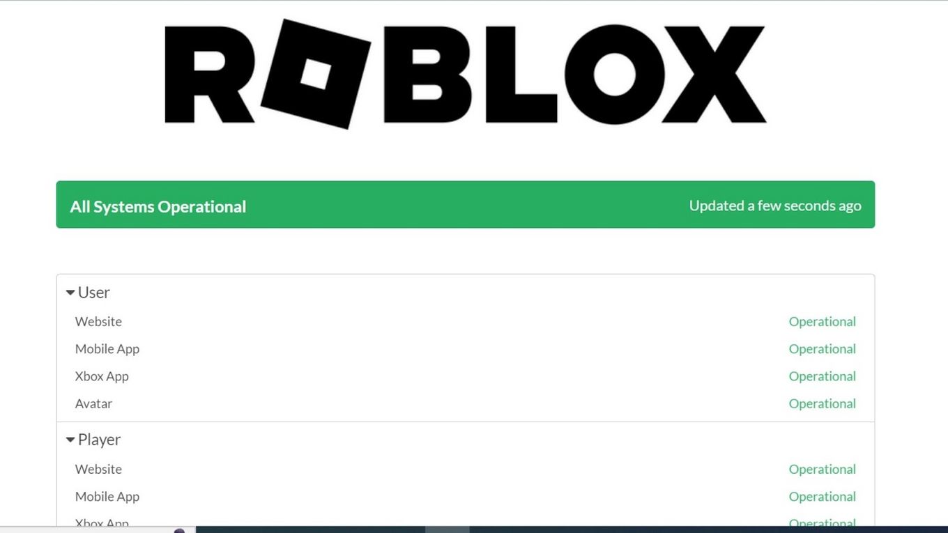 Check Server Status to Fix Roblox Error 503