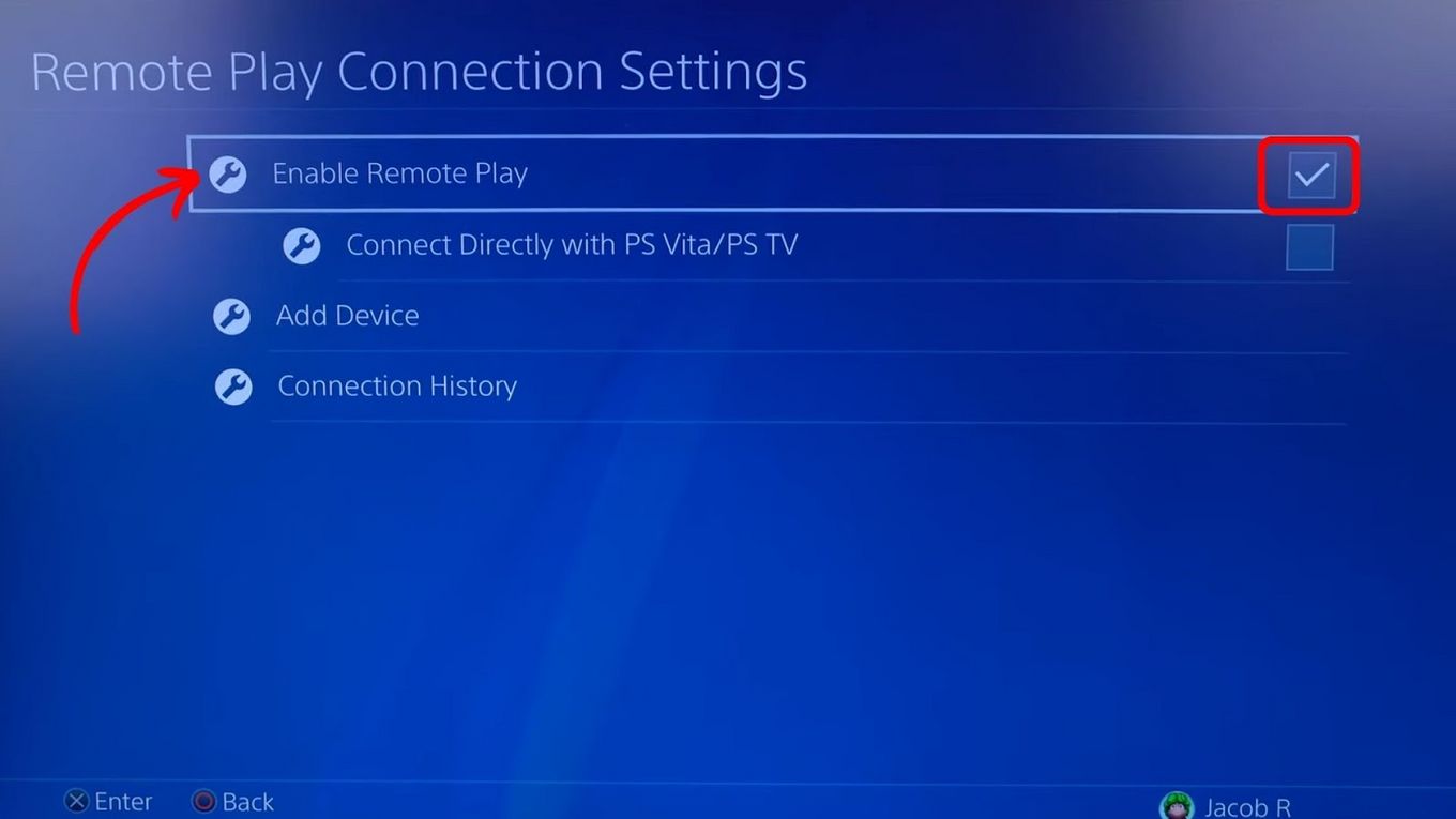 How to activate the Remote Play feature on PS4