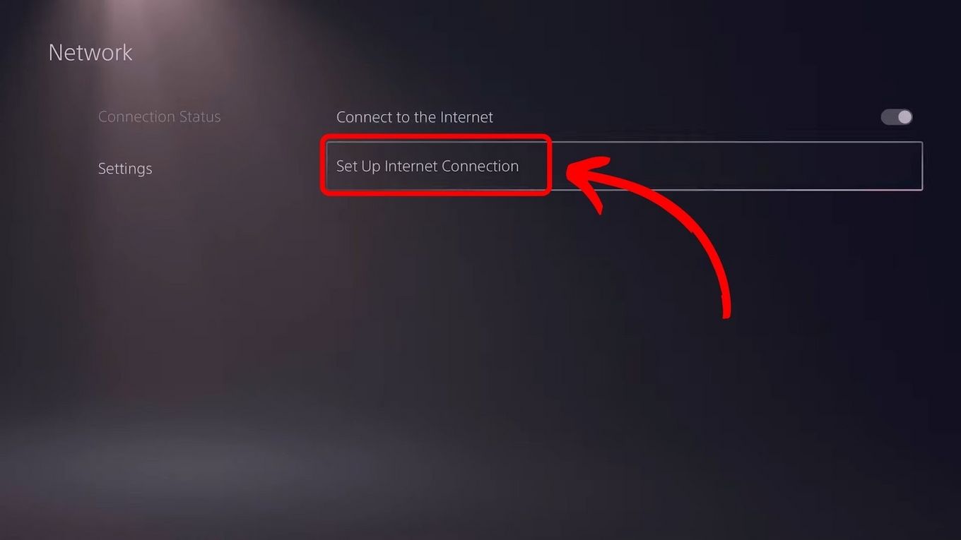 Connect PS5 to Hotel Wi-Fi via Built-in Authenticator – Step 1