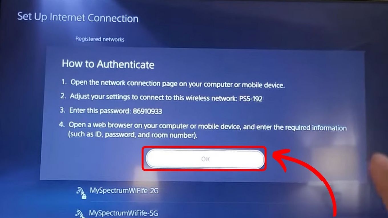 How to Connect PS5 to Hotel Wi-Fi via Smartphone – Step 3