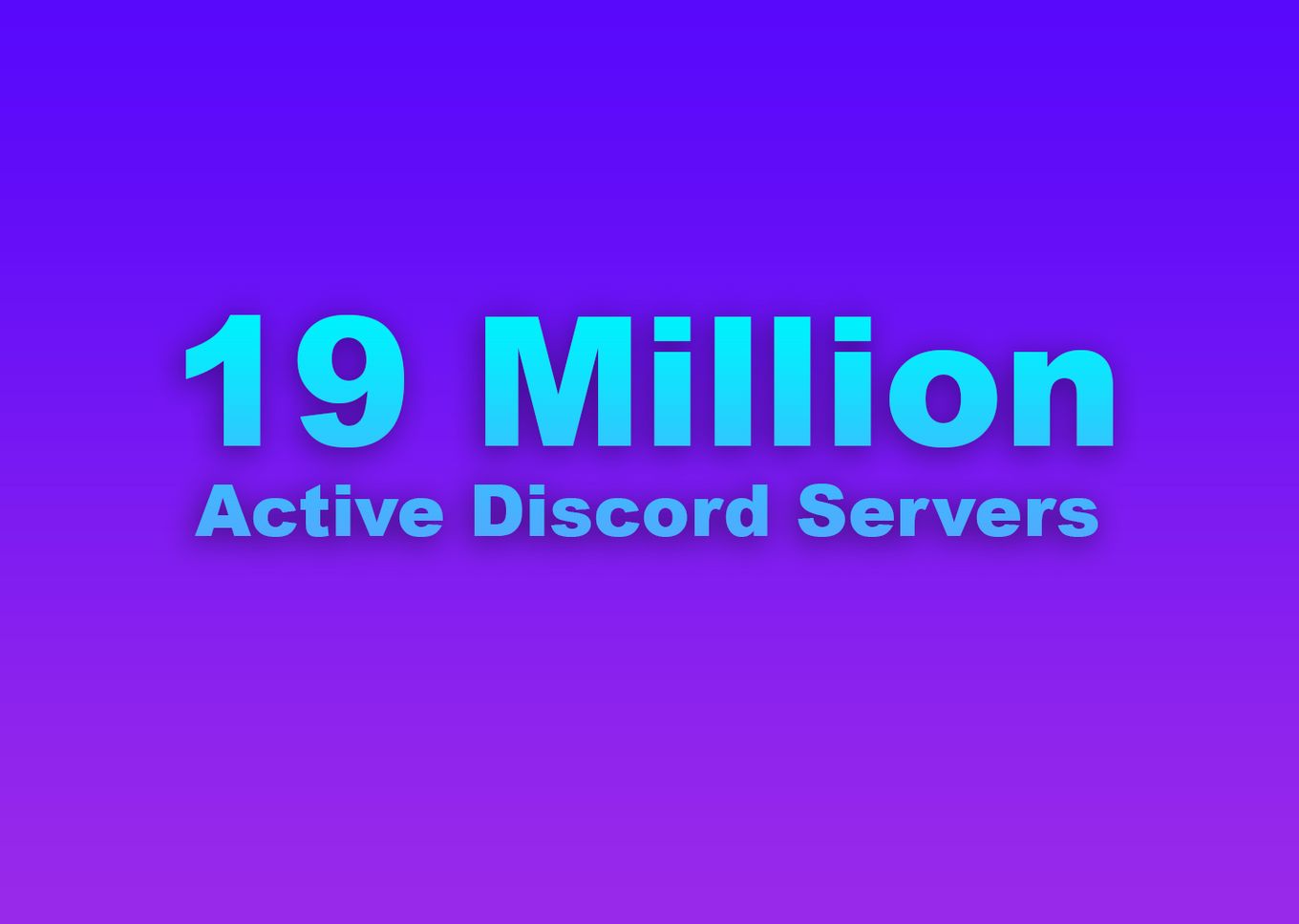 19 Million Active Discord Servers