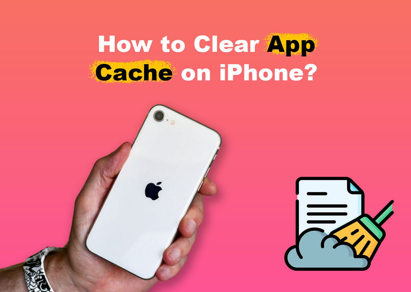 How to cleat app cache on an iPhone