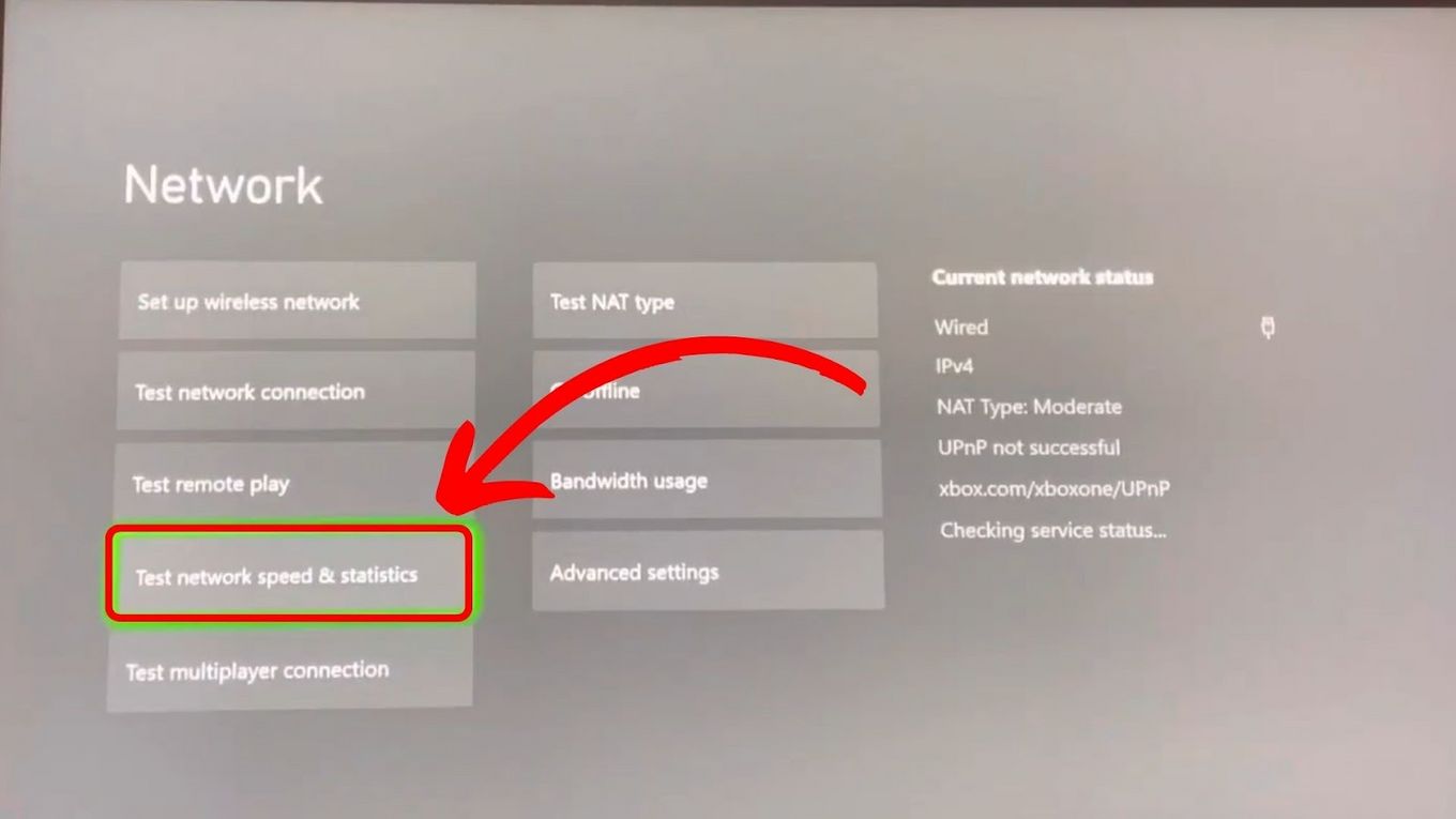 Check your Xbox One’s internet connection