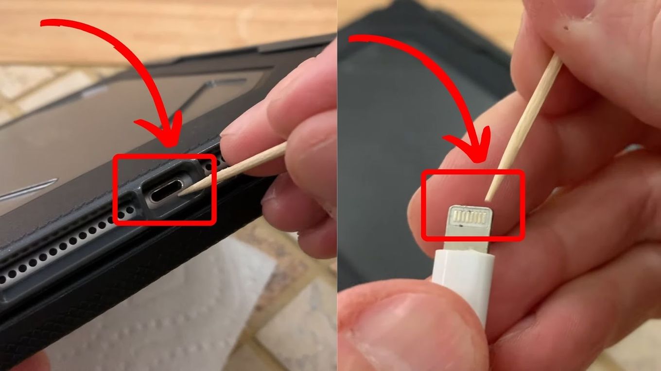 Cleaning an Apple Pencil