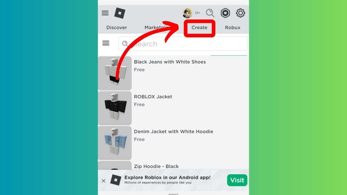 How to make t-shirt on roblox ANDROID/IPHONE 