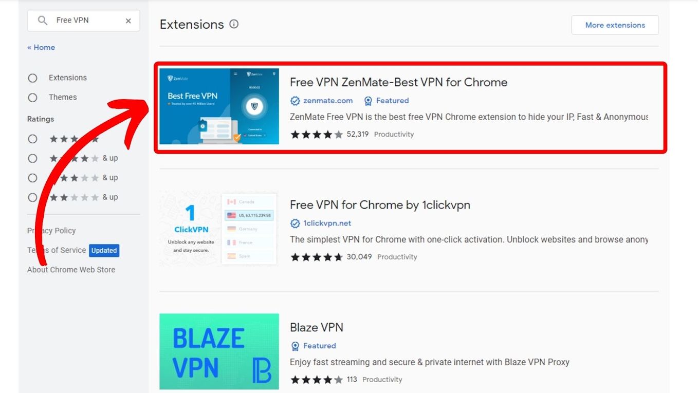VPN on School Chromebook - Free Chrome Extension