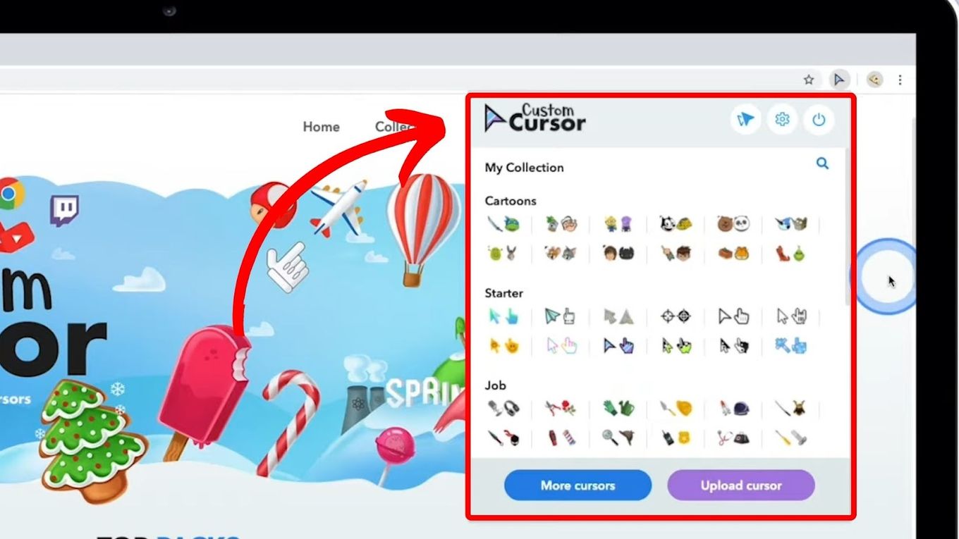 5 Custom Cursor Chrome Extensions To Get Rid of That Boring Mouse Cursor