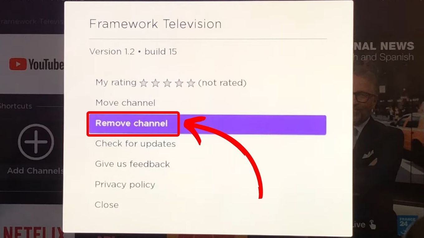 Remove Channel to Fix Roku Slow Response