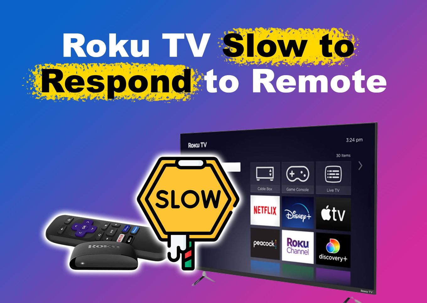 Roku TV Slow to Respond to Remote
