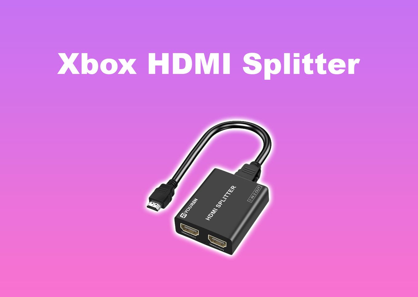 Xbox HDMI分離器