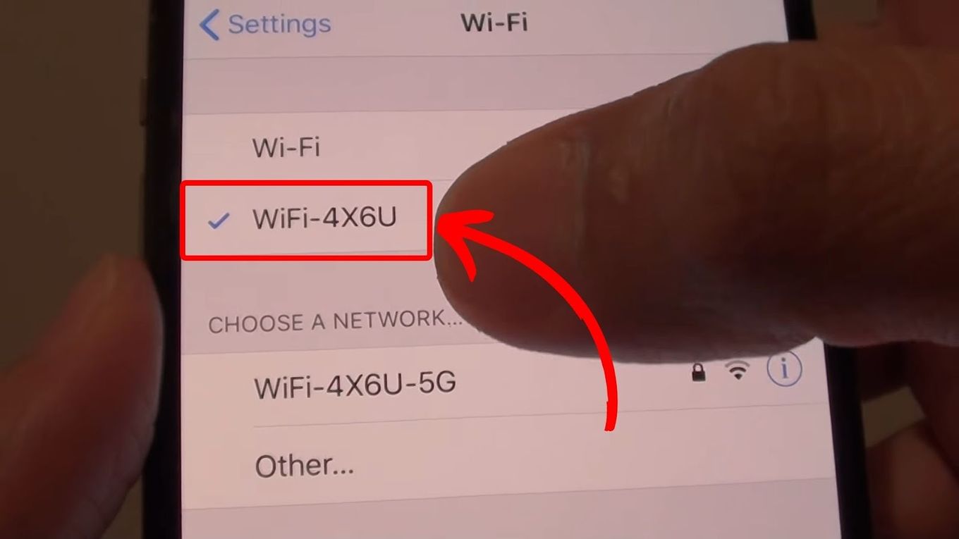 Set iPhone To 2.4 GHz Wi-Fi Band
