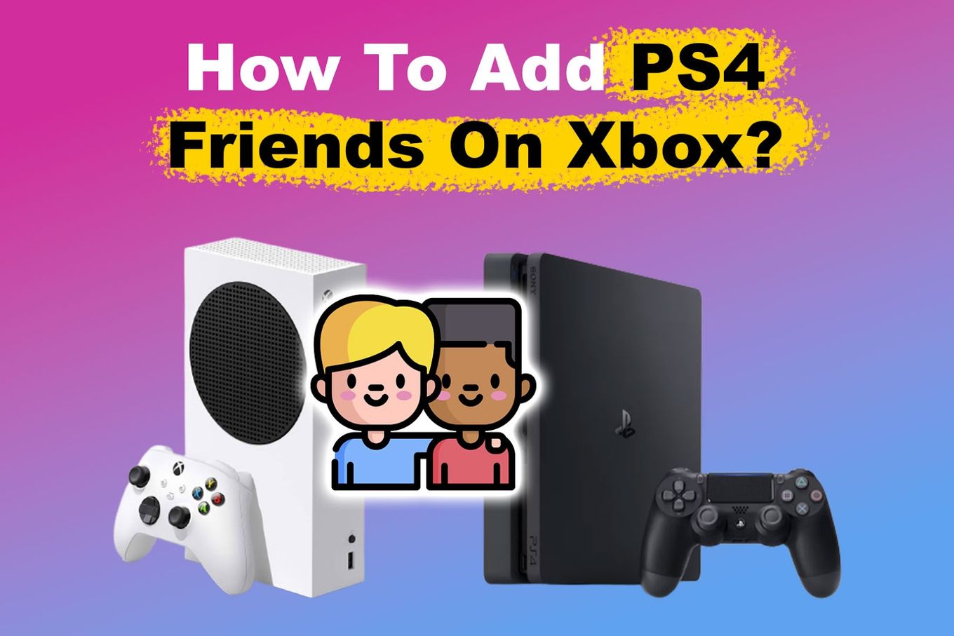 Can you play online with outlet xbox and ps4