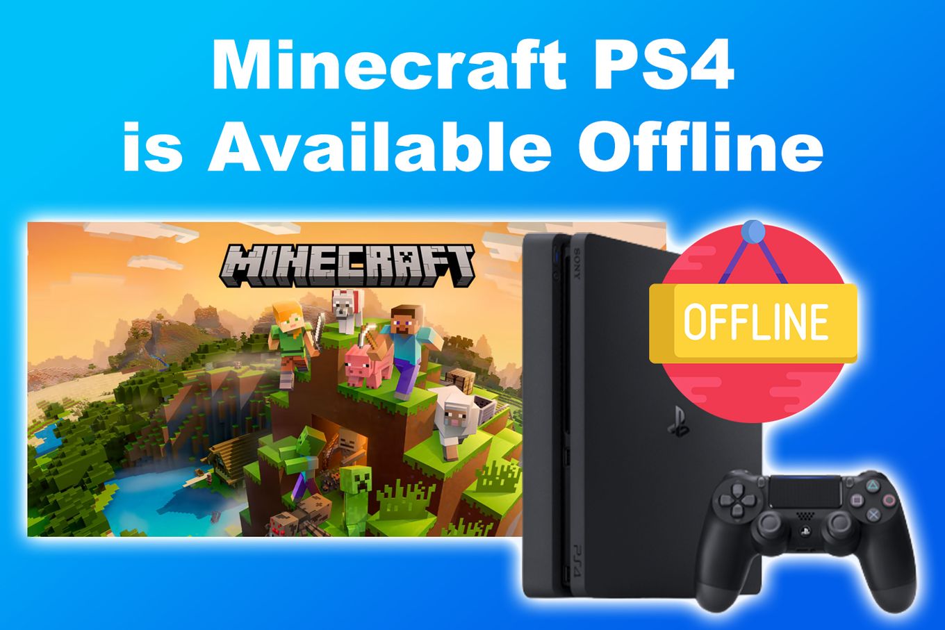 Minecraft deals ps4 deals