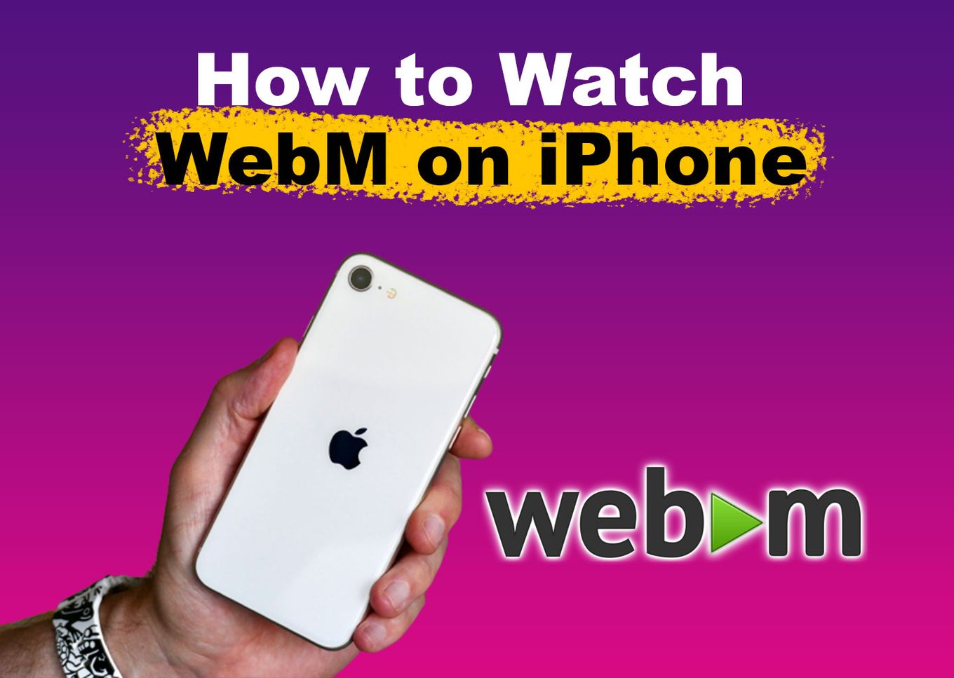 How to Watch WebM on iPhone