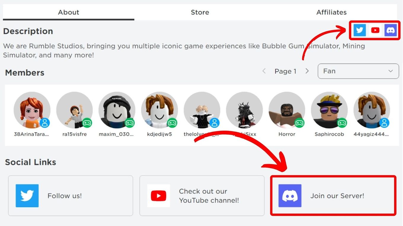 Add ID - Say Discord In Roblox