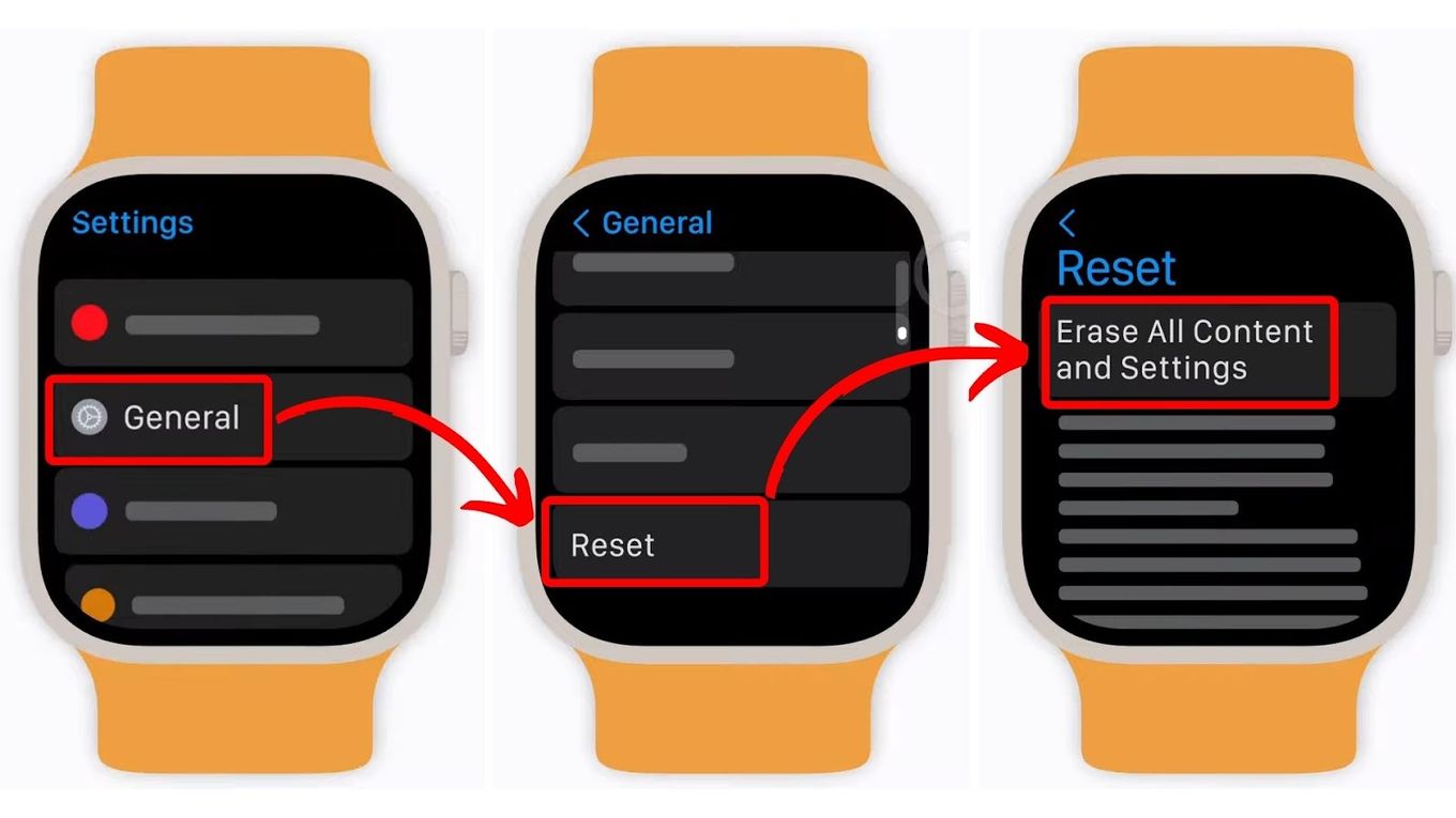 Blinking apple logo on apple online watch