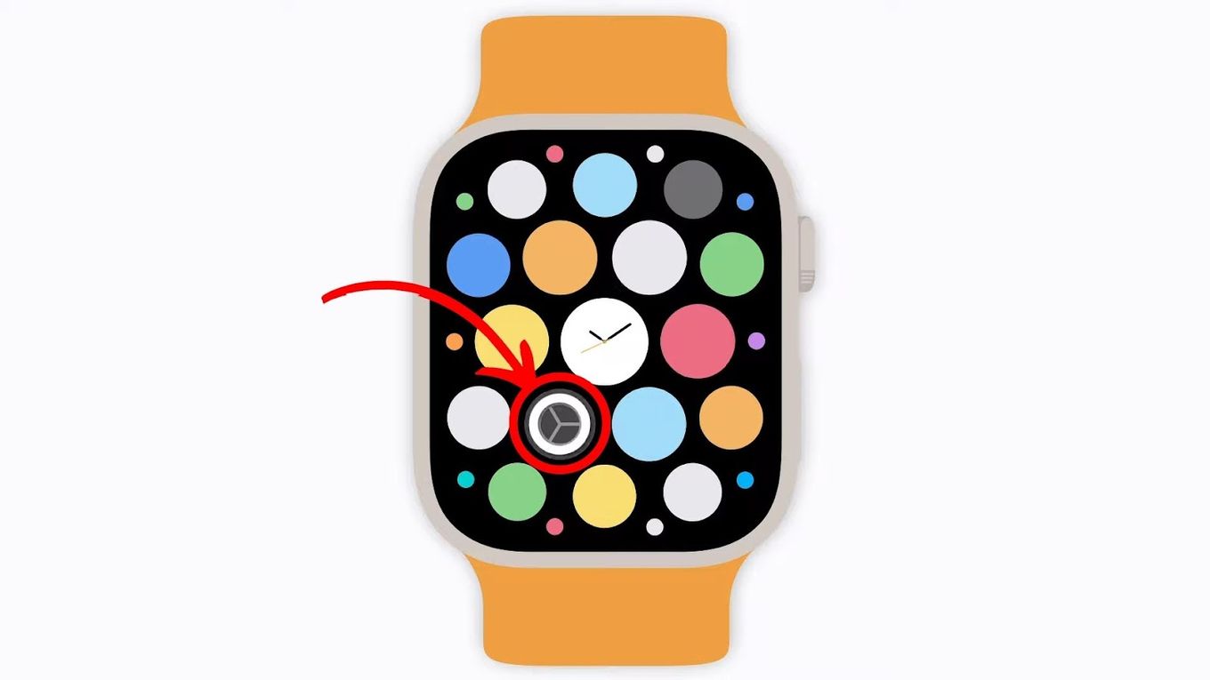 Apple watch discount flashes apple logo