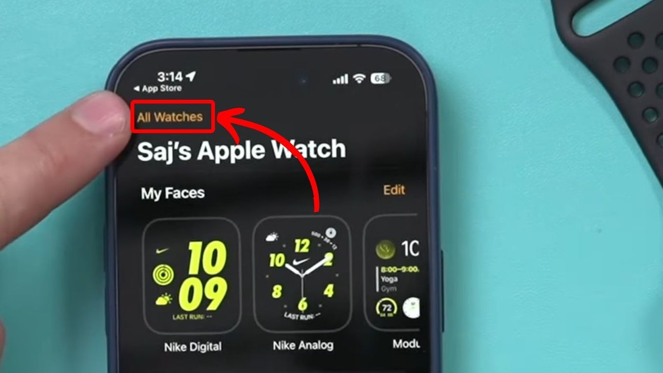 Unpair Apple Watch from iPhone - Select All Watches