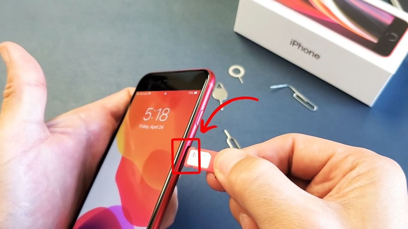 How to Insert a Sim Card on iPhone