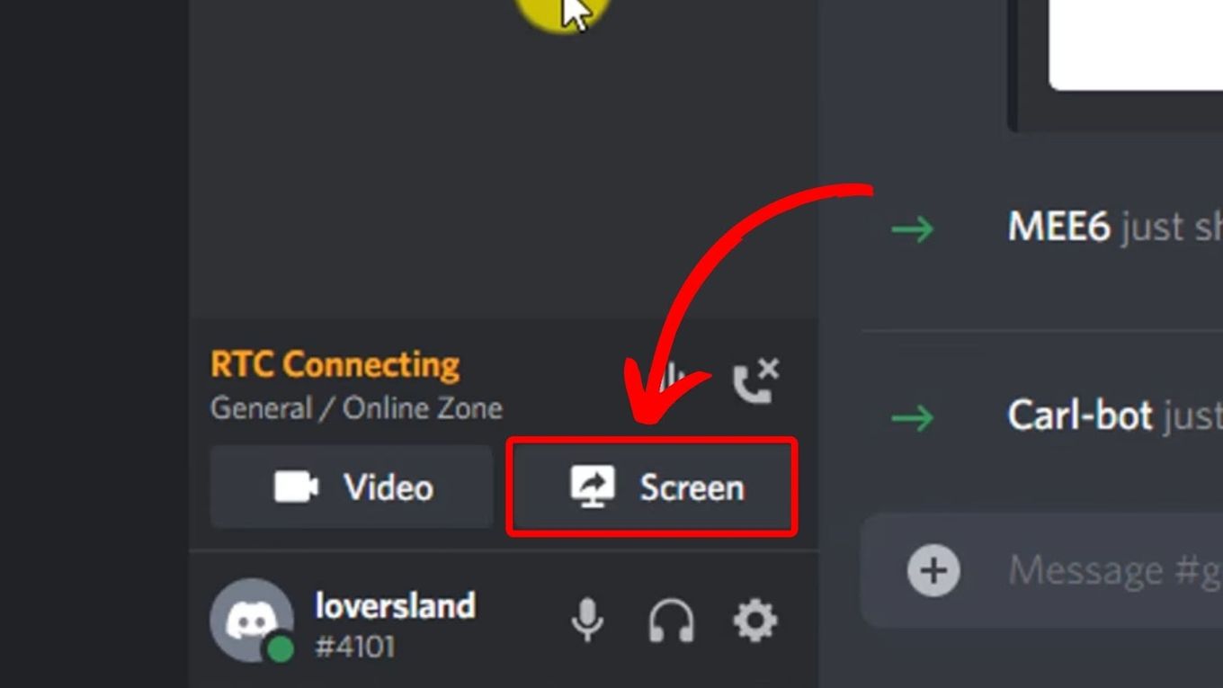 How to Share Screen on a Discord Channel
