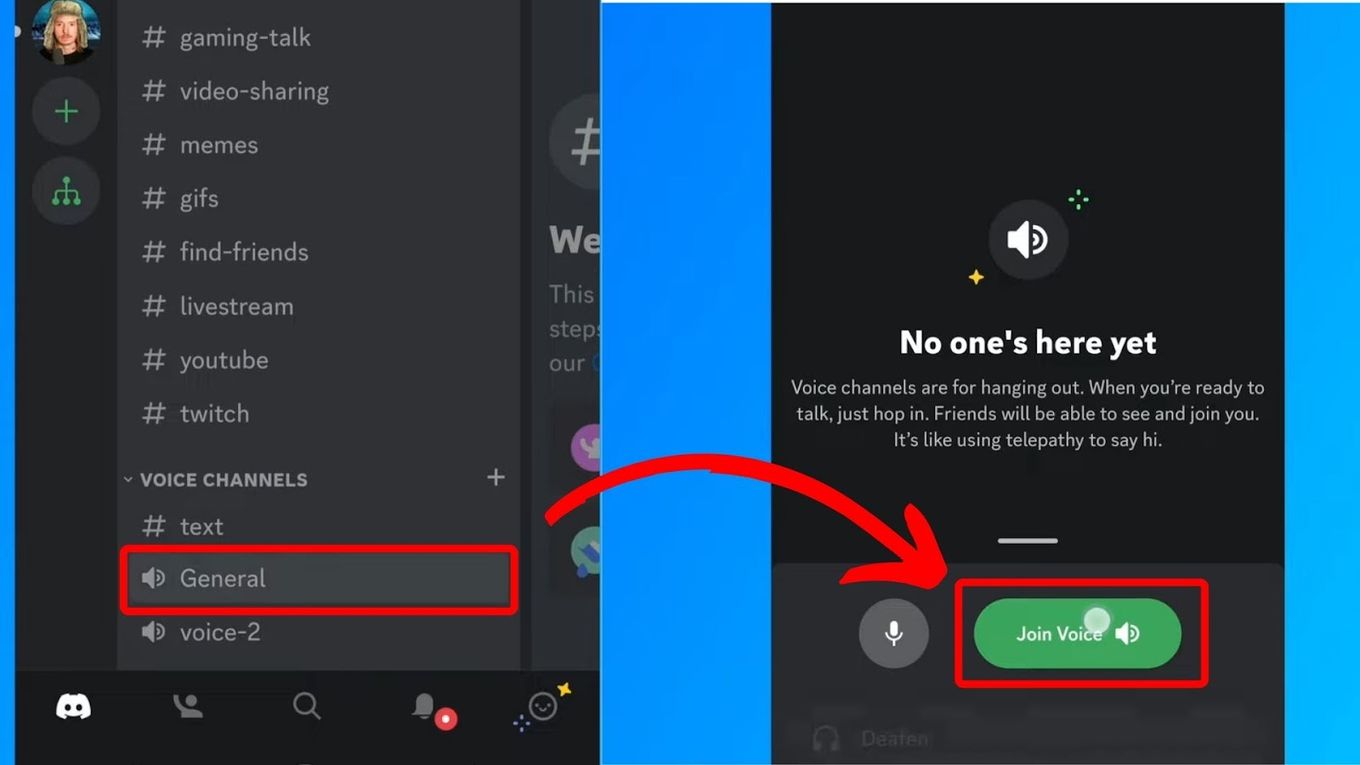Stream Hulu on Discord Mobile - Join Voice Chat