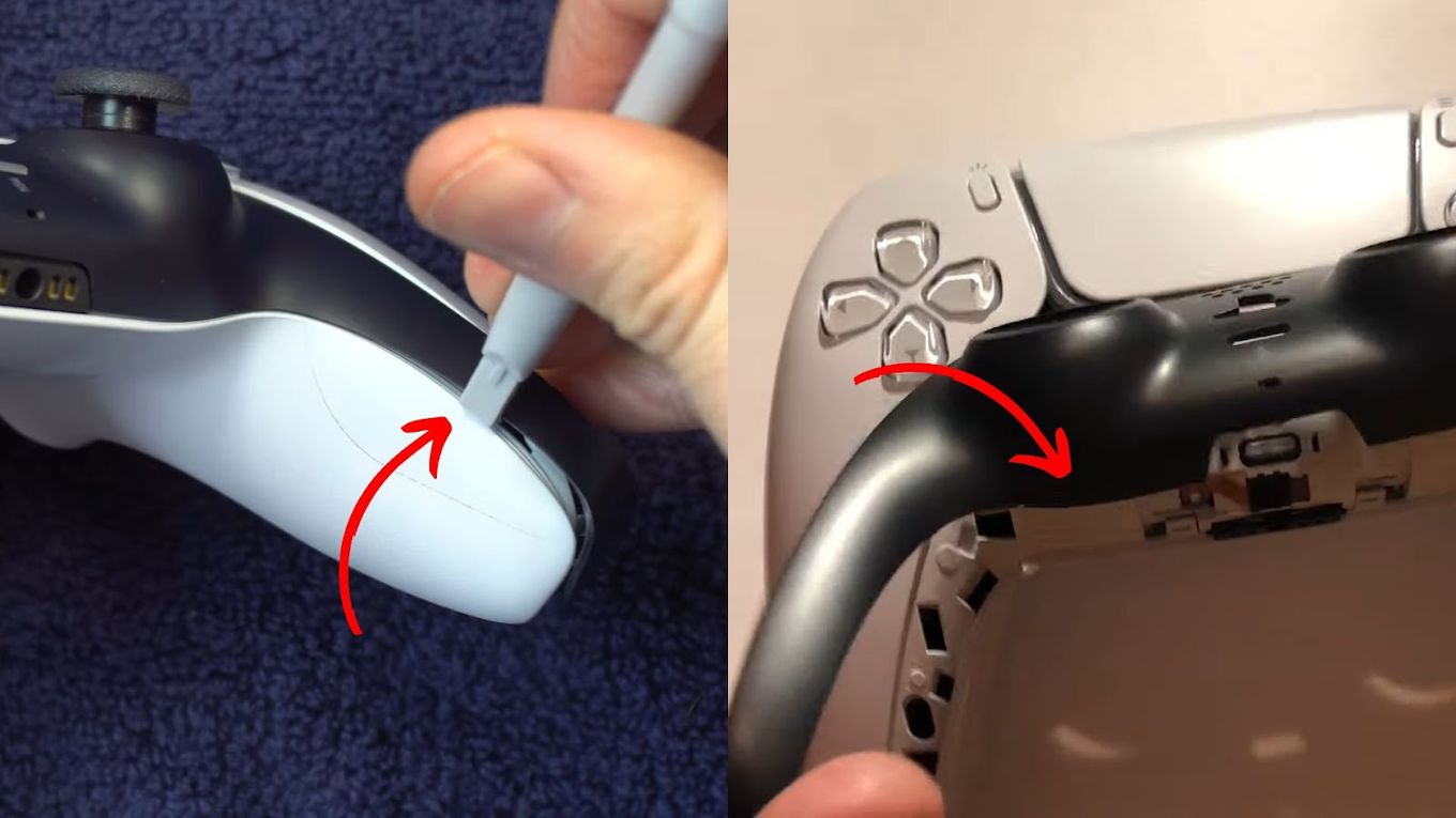 Pull Off the PS5 Controller Cover To Fix Loose Trigger