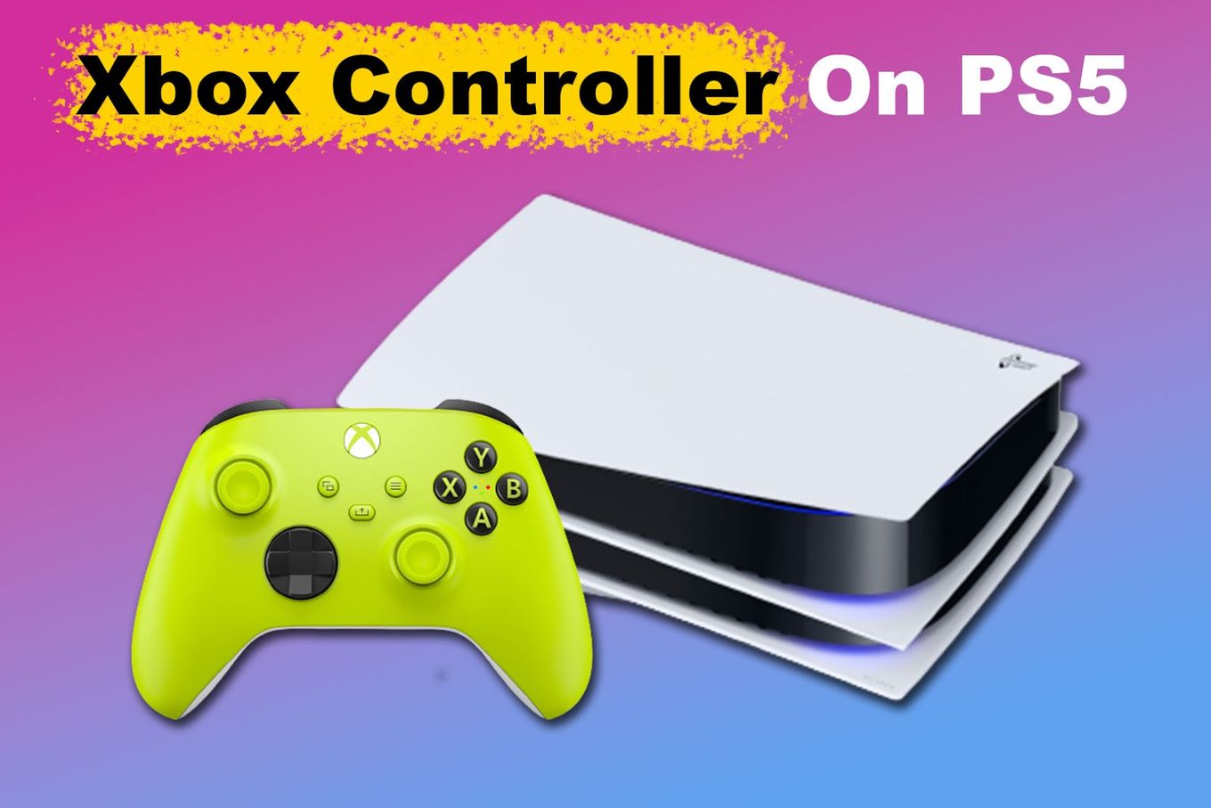 Using a Single Alternative Controller on PlayStation 5 (using a