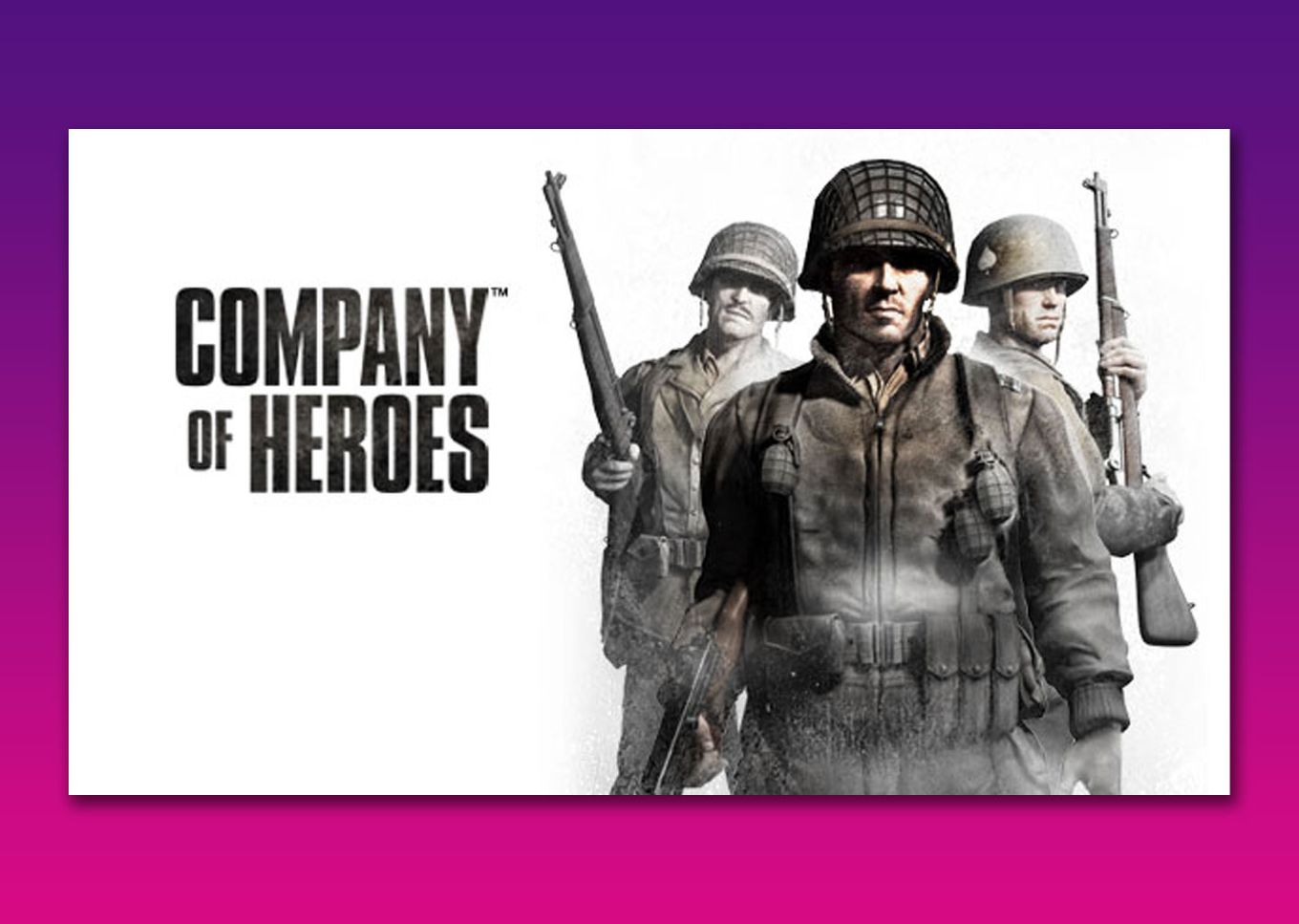 Company Of Heroes - Game For Apple Pencil