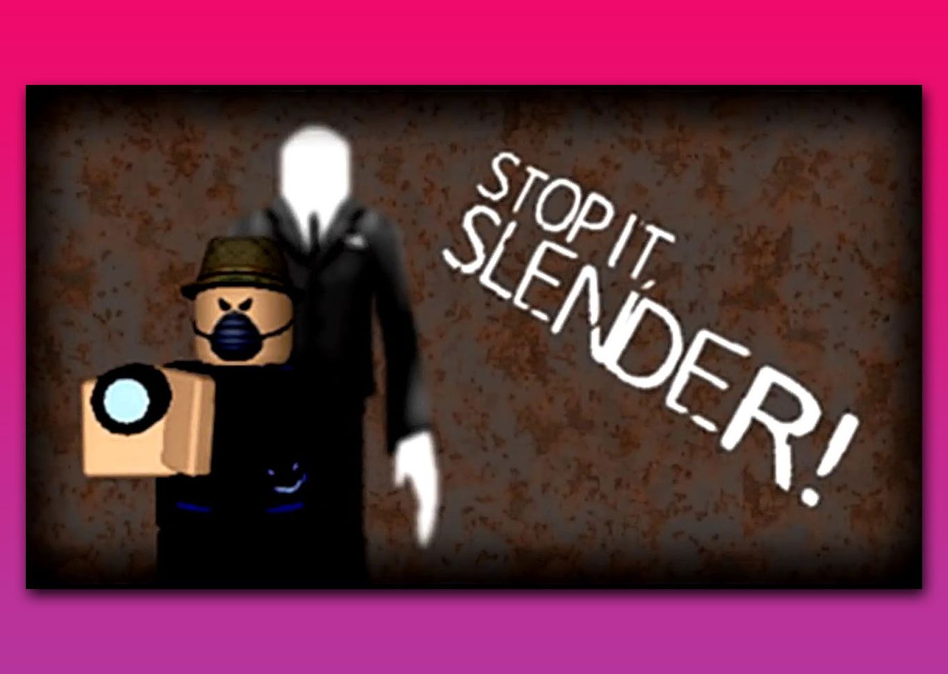 Roblox Voice Chat Game - Stop It Slender