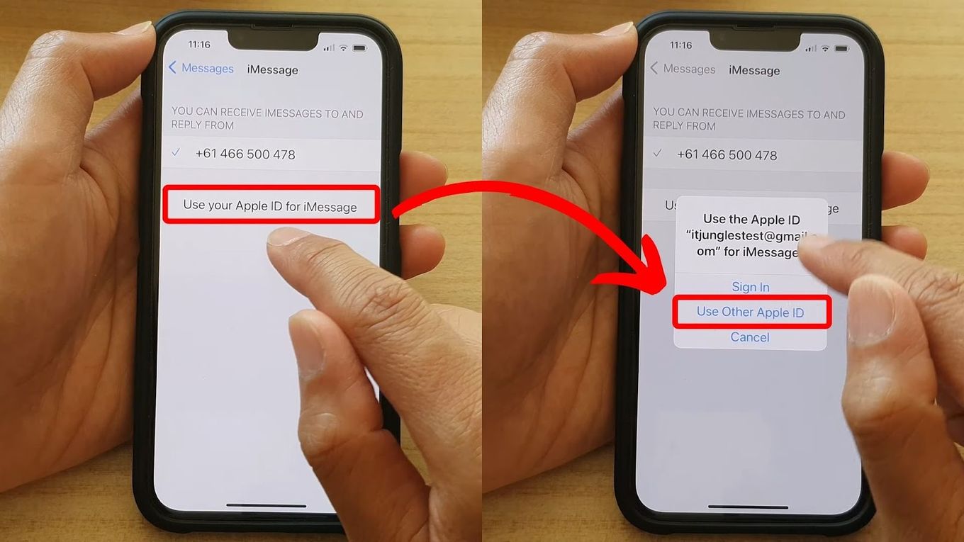 Other Apple ID - Text Someone Blocked You on iPhone
