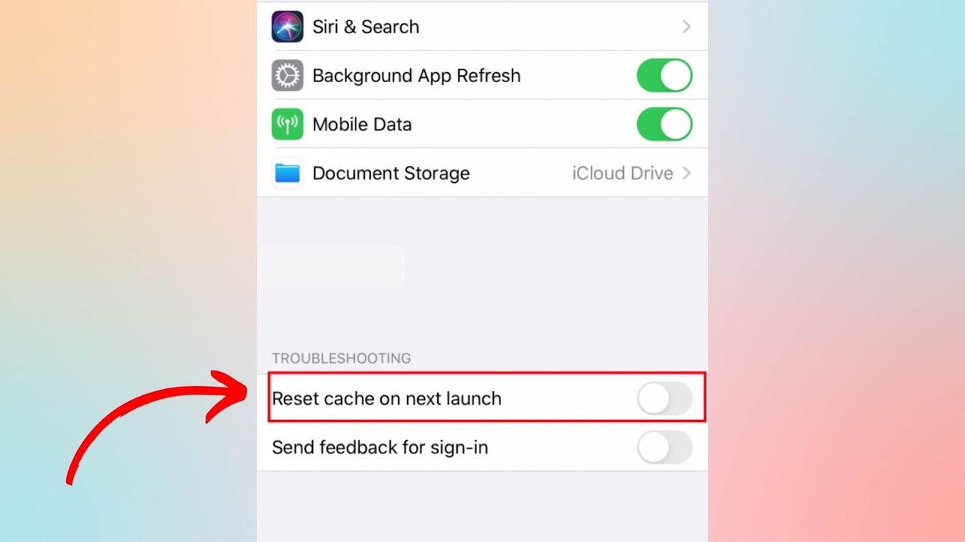 How to Reset Cache on iPhone