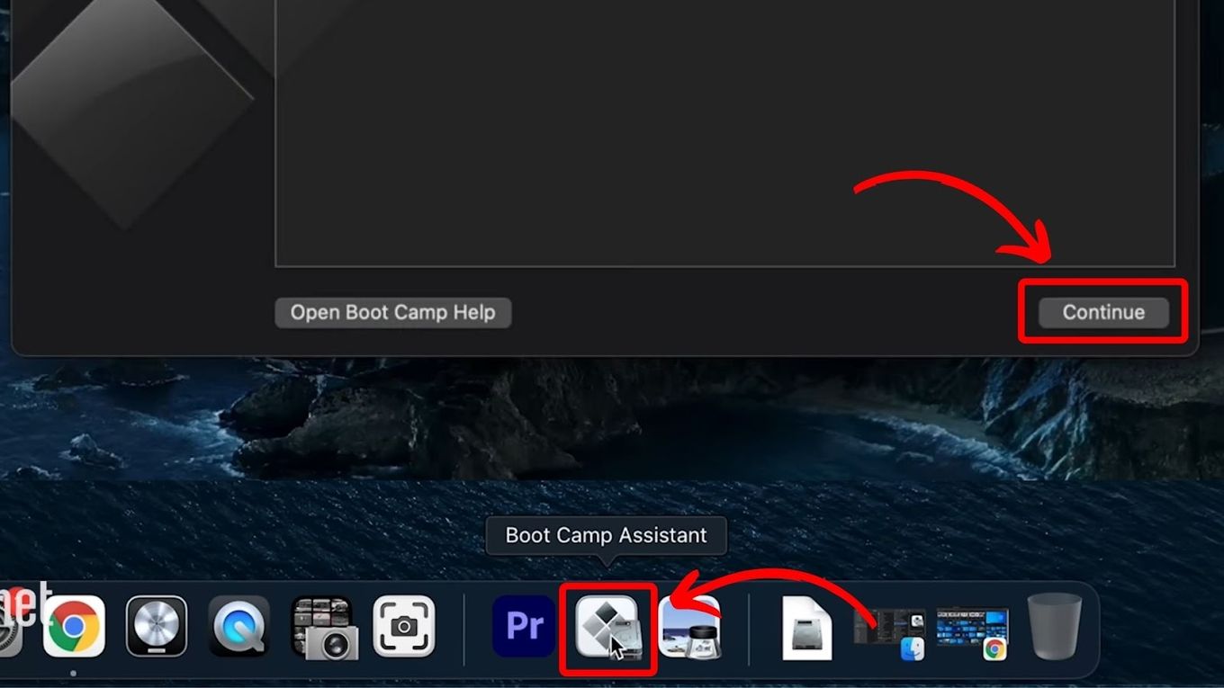 Play 32-Bit Games on Mac - Open Boot Camp Assistant
