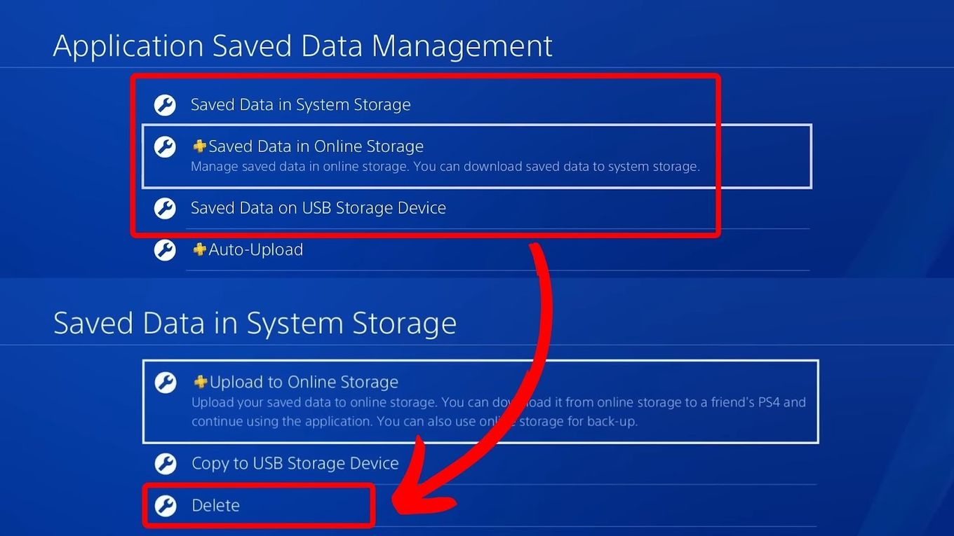 Delete Data - Fix PS4 Copying Add On