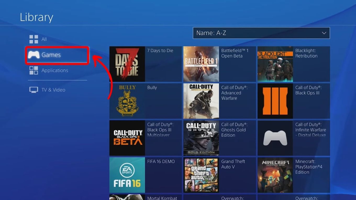 Games - Reinstall Game to Fix PS4 Copying Add-Ons