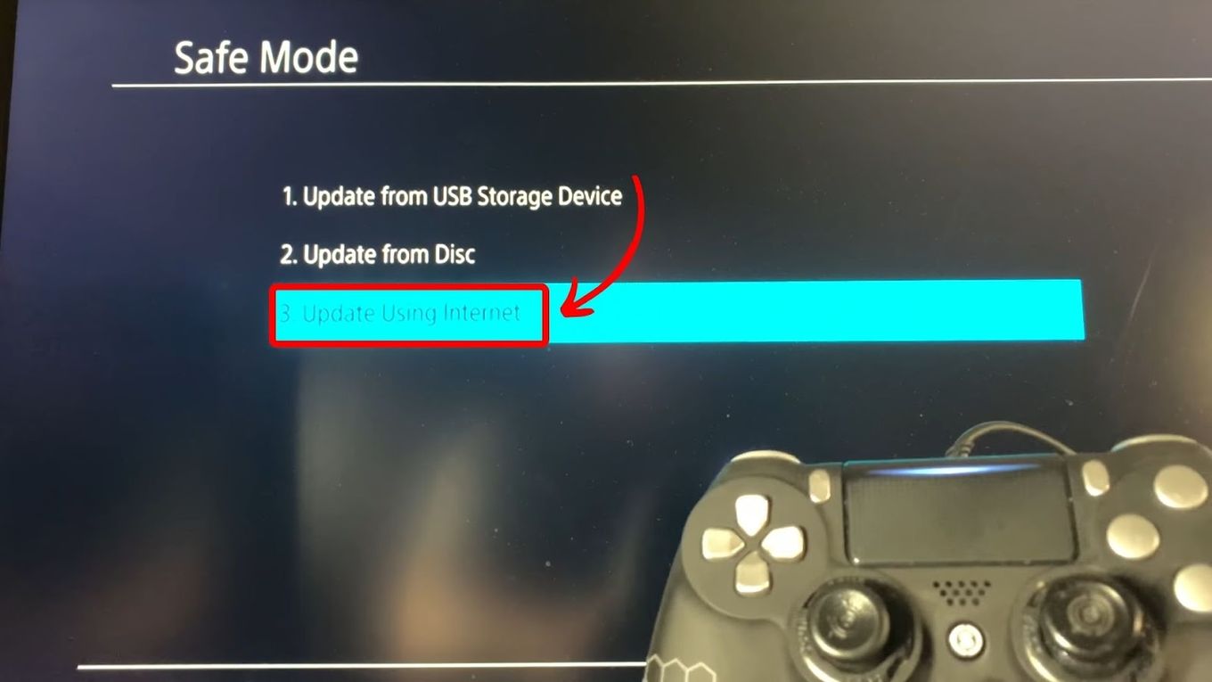 Update System To Fix PS4 Copying Adds-Step 3