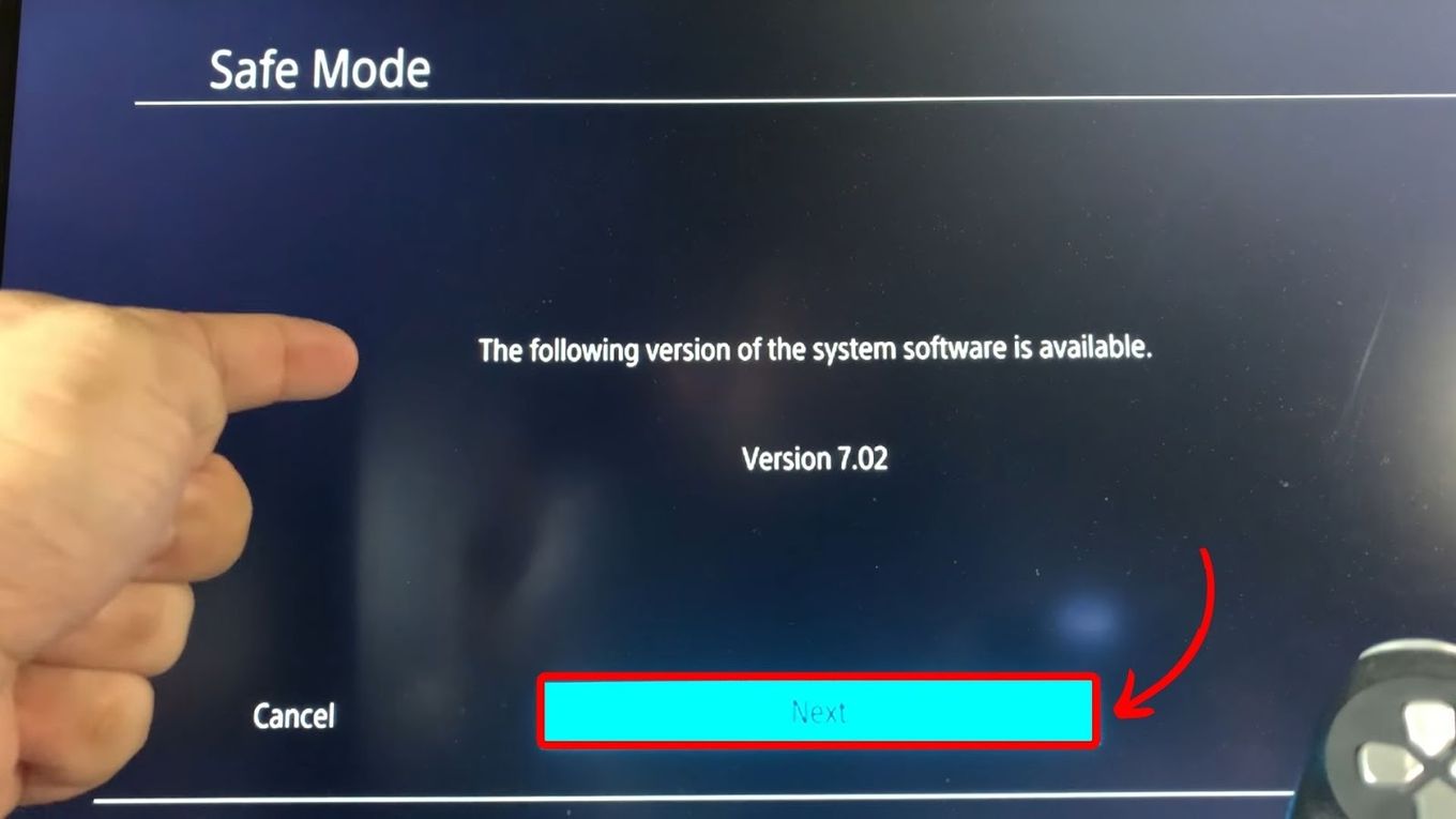 Update System To Fix PS4 Copying Adds-Step 4