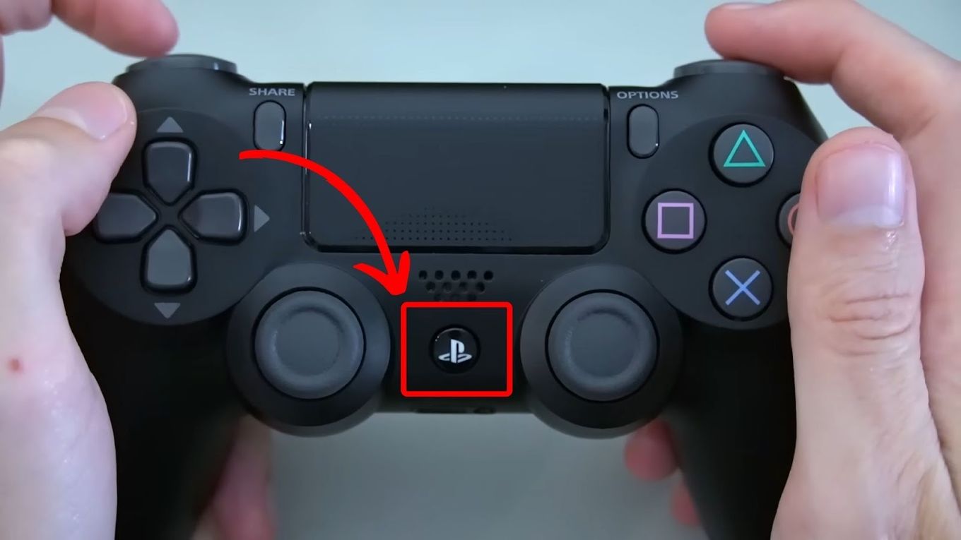 PS Button for PS4 Quick Menu