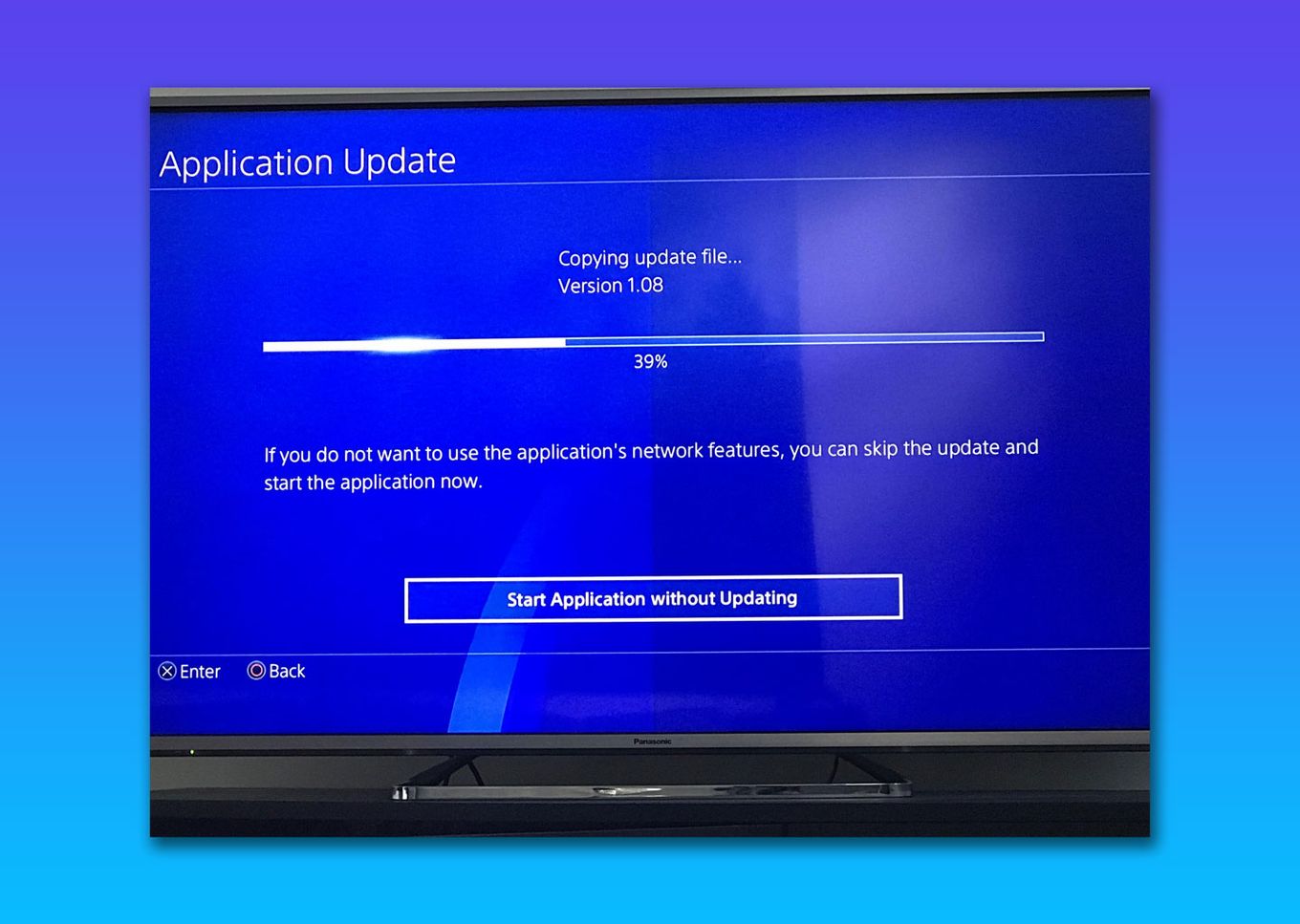 Image] Can anyone tell me why this is happening? The update finished in  rest mode and started again after I attempted to launch the game : r/PS4