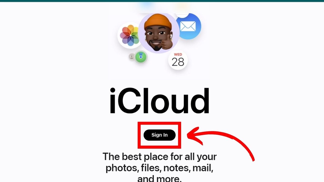 Sign In to iCloud Account- Unlock iPad
