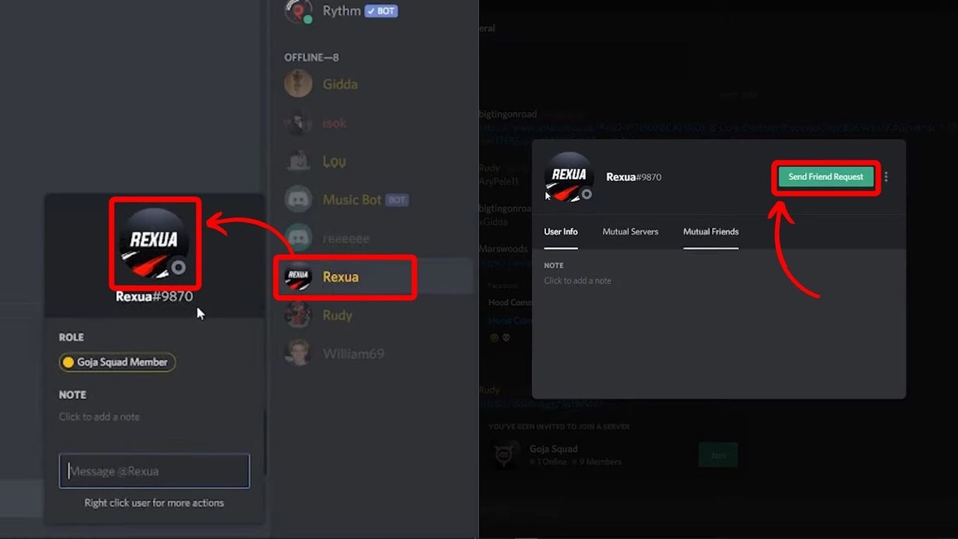How To Find Discord User Without a Tag
