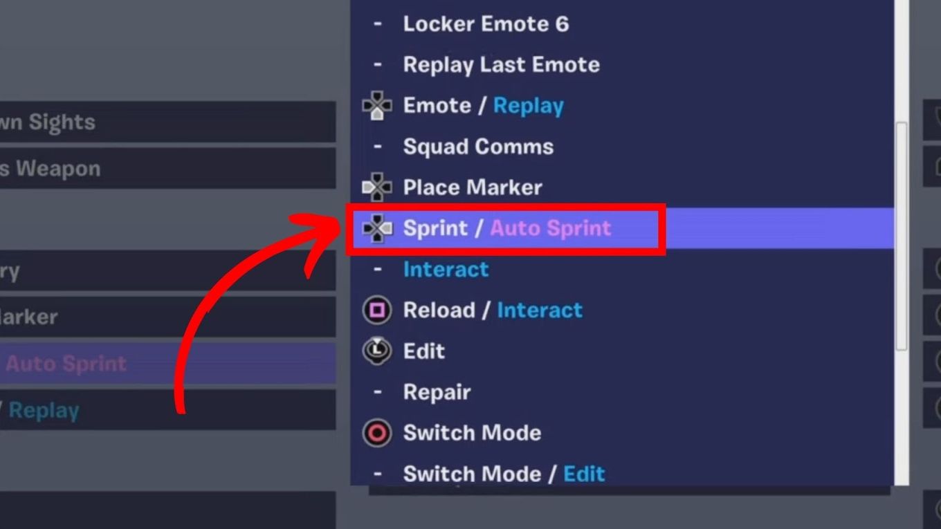 How to Select a Sprint Option in Xbox Controller