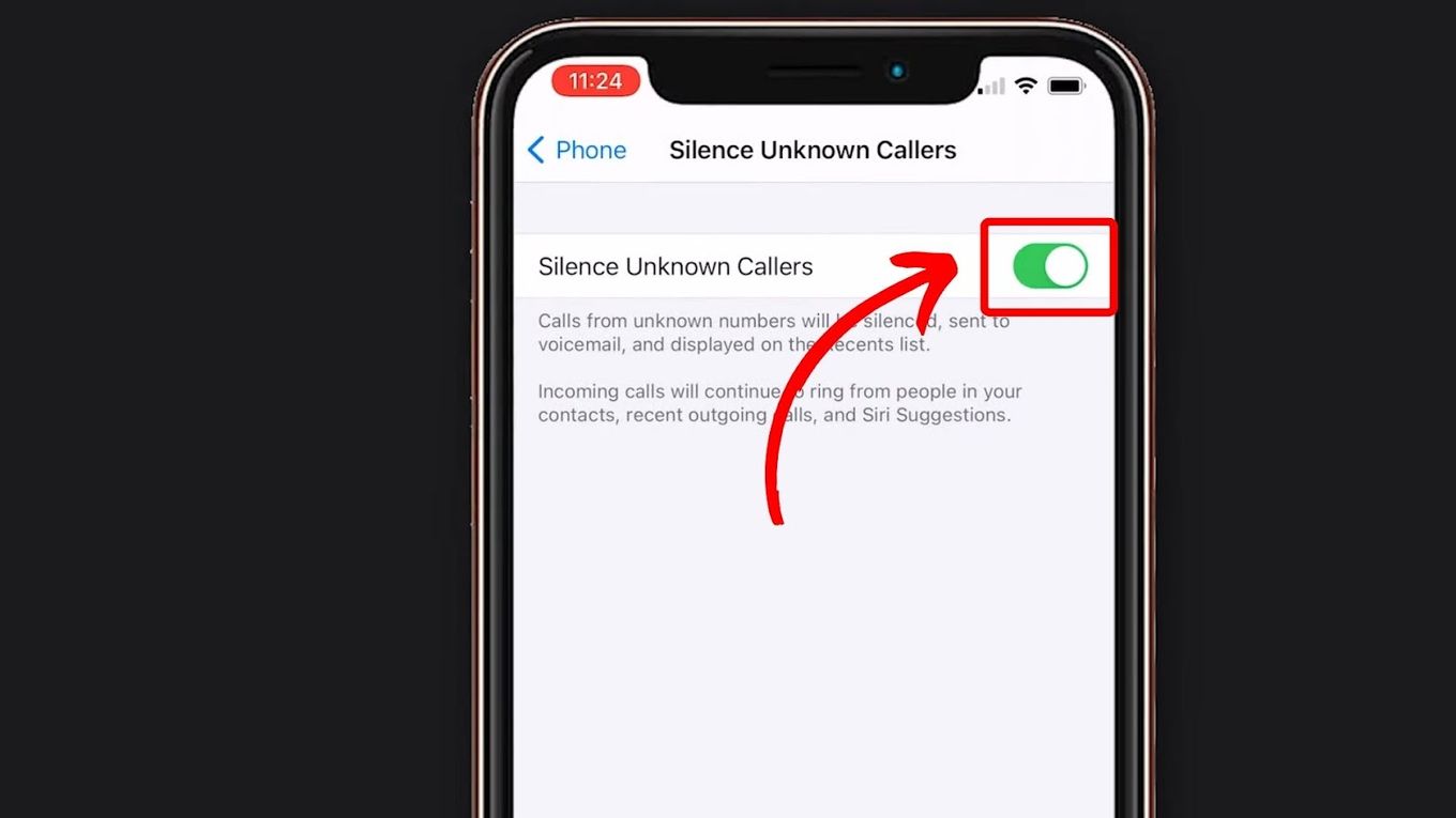Silencing Unknown Callers on AppleWatch Via Your iPhone