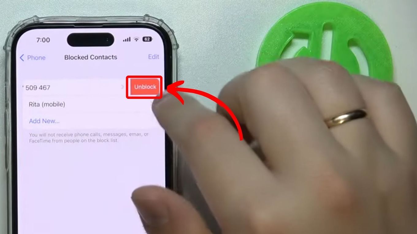 How to Finish Unblocking Someone on Watch Via iPhone