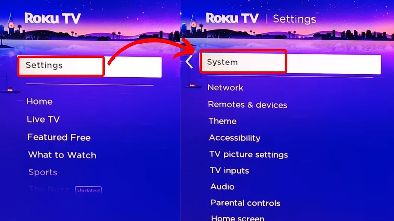 How to Reboot a TCL Roku TV from Settings