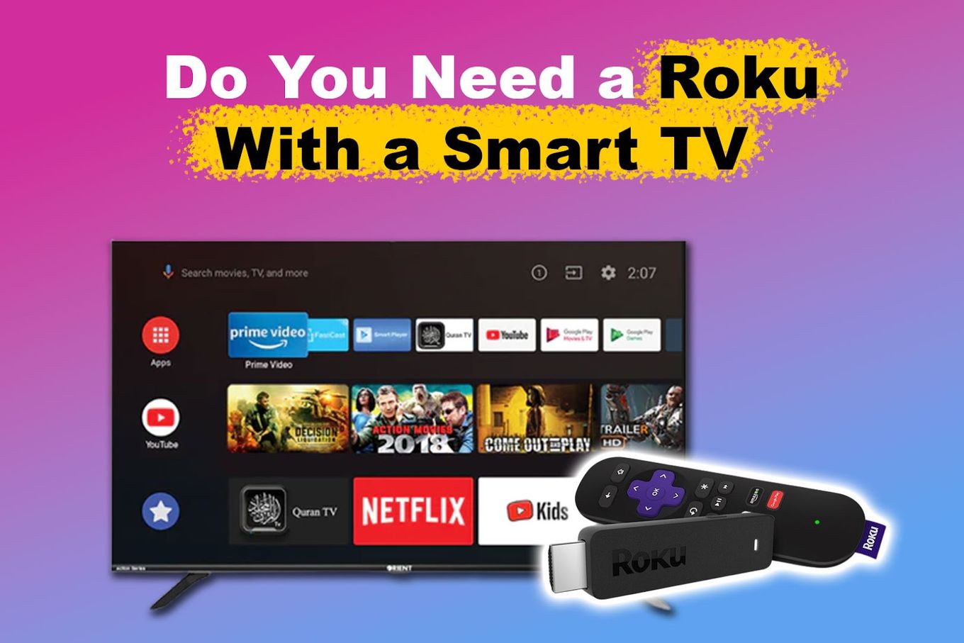 SMART TV ROKU tem PLAY STORE? Tire suas dúvidas! 